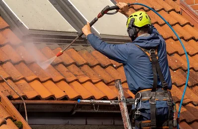 Démoussage et hydrofuge de toiture à Aveluy